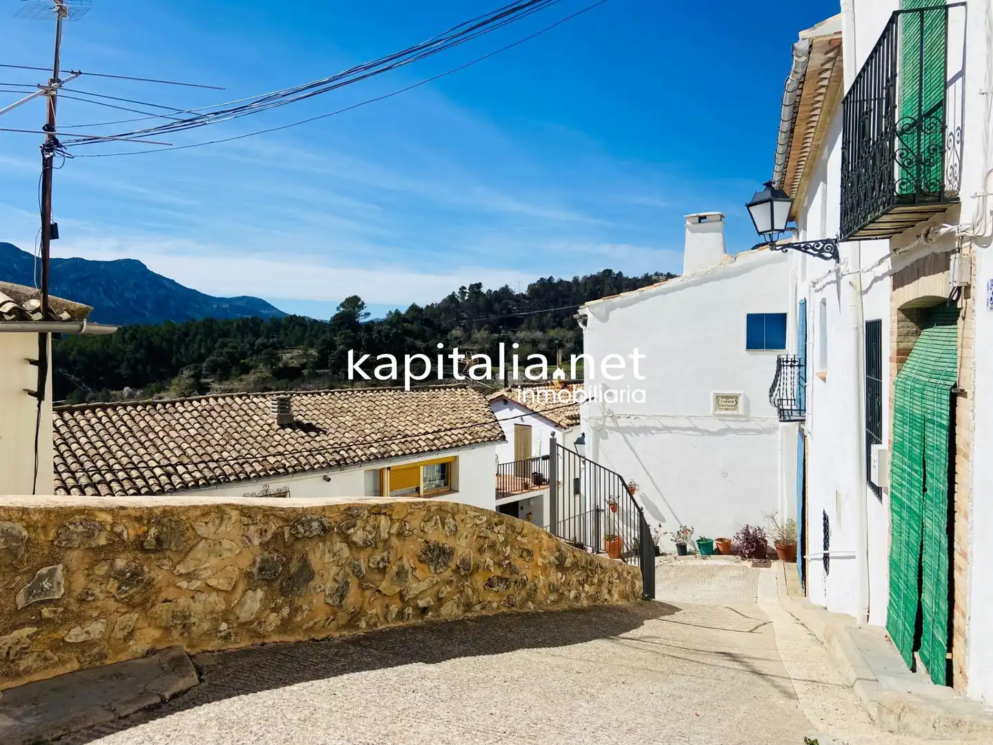 Exterior view of Country homes for sale in Tollos  with Terrace, Storage room and Furnished
