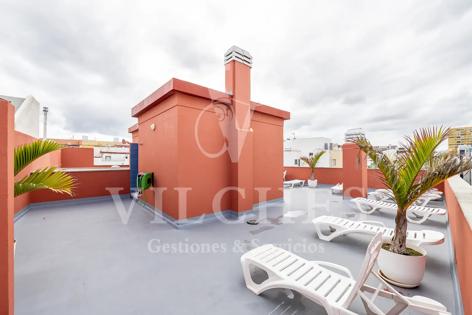 Terraza de Piso en venta en Las Palmas de Gran Canaria con Amueblado y Balcón