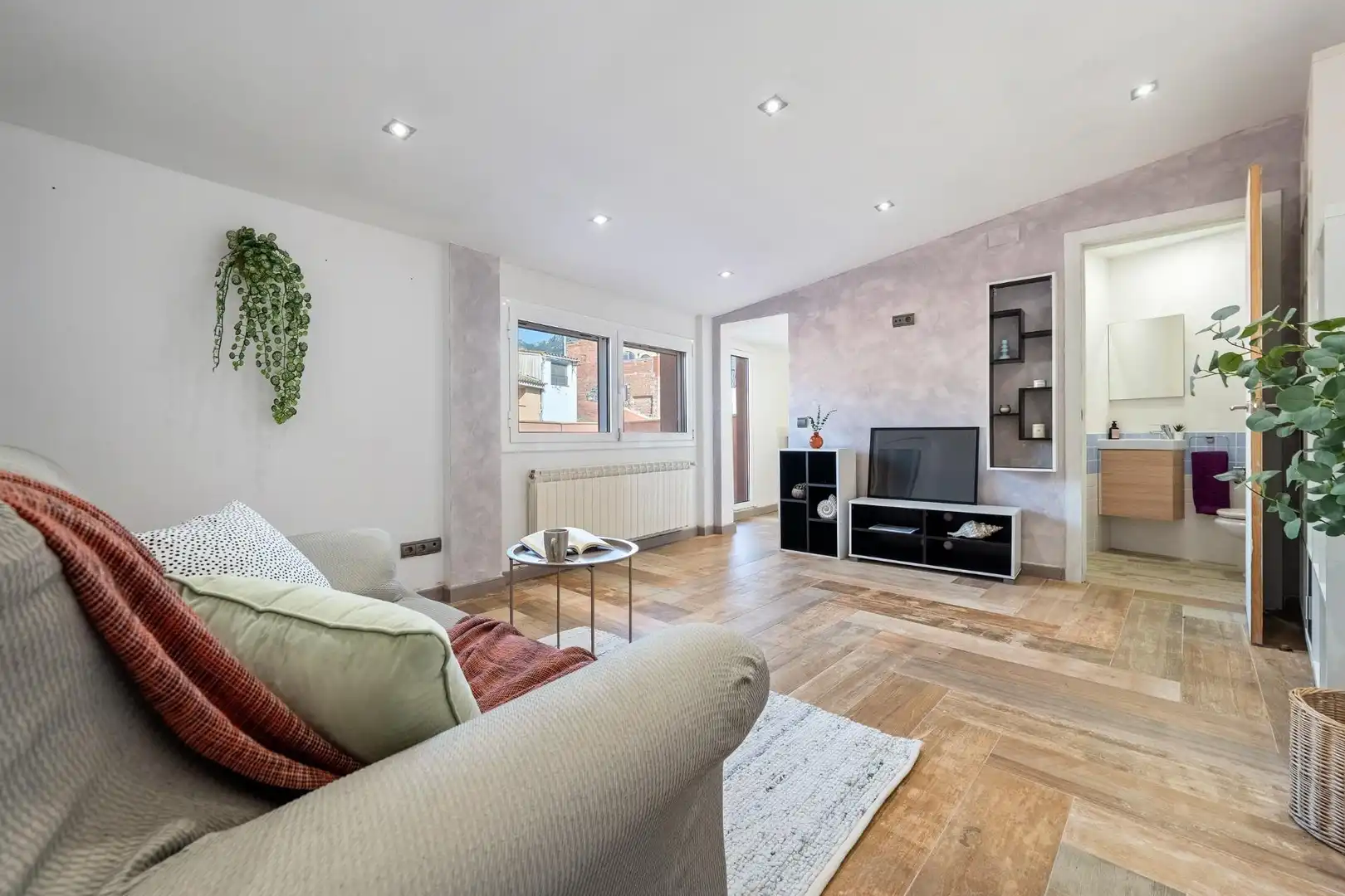 Living room of Houses for sale in Alforja  with Heating, Terrace and Storage room