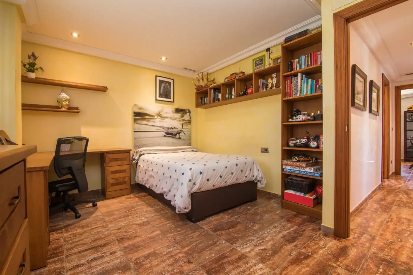 Bedroom of Houses for sale in Elche / Elx  with Air Conditioner, Private garden and Terrace