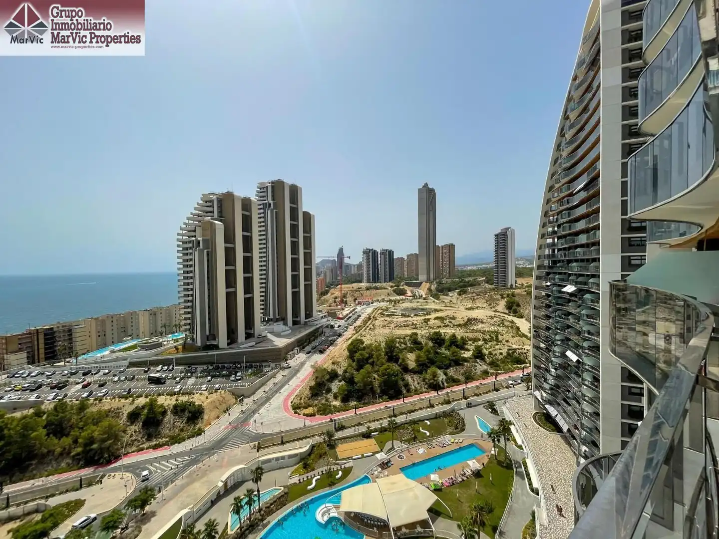Außenansicht von Wohnung zum Verkauf in Benidorm mit Terrasse, Möbliert und Gemeinschaftspool