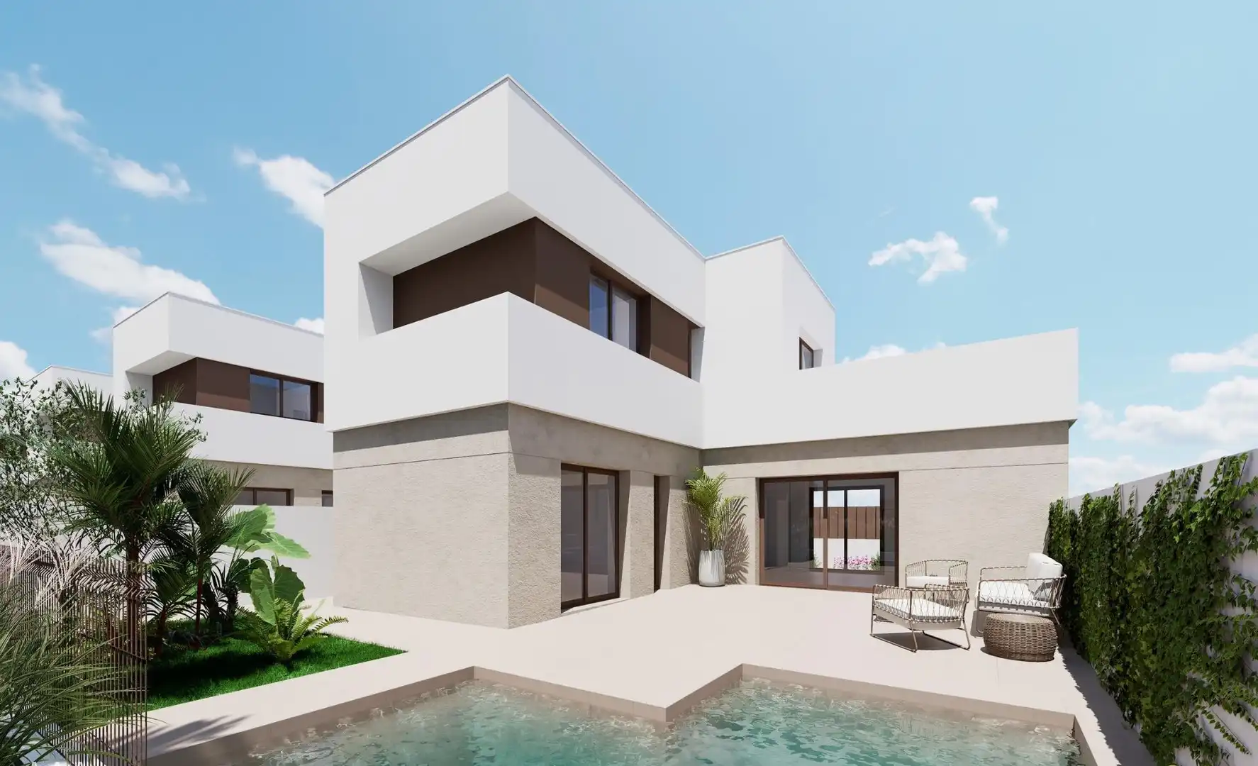 Chalet con piscina en venta en Las Lomas de Rame - Bahía Bella, imagen 14