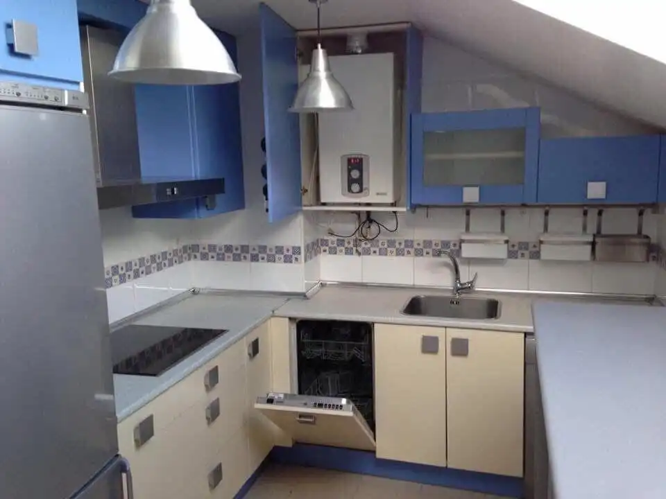 Kitchen of Attic for sale in Palencia  with Heating, Terrace and Storage room