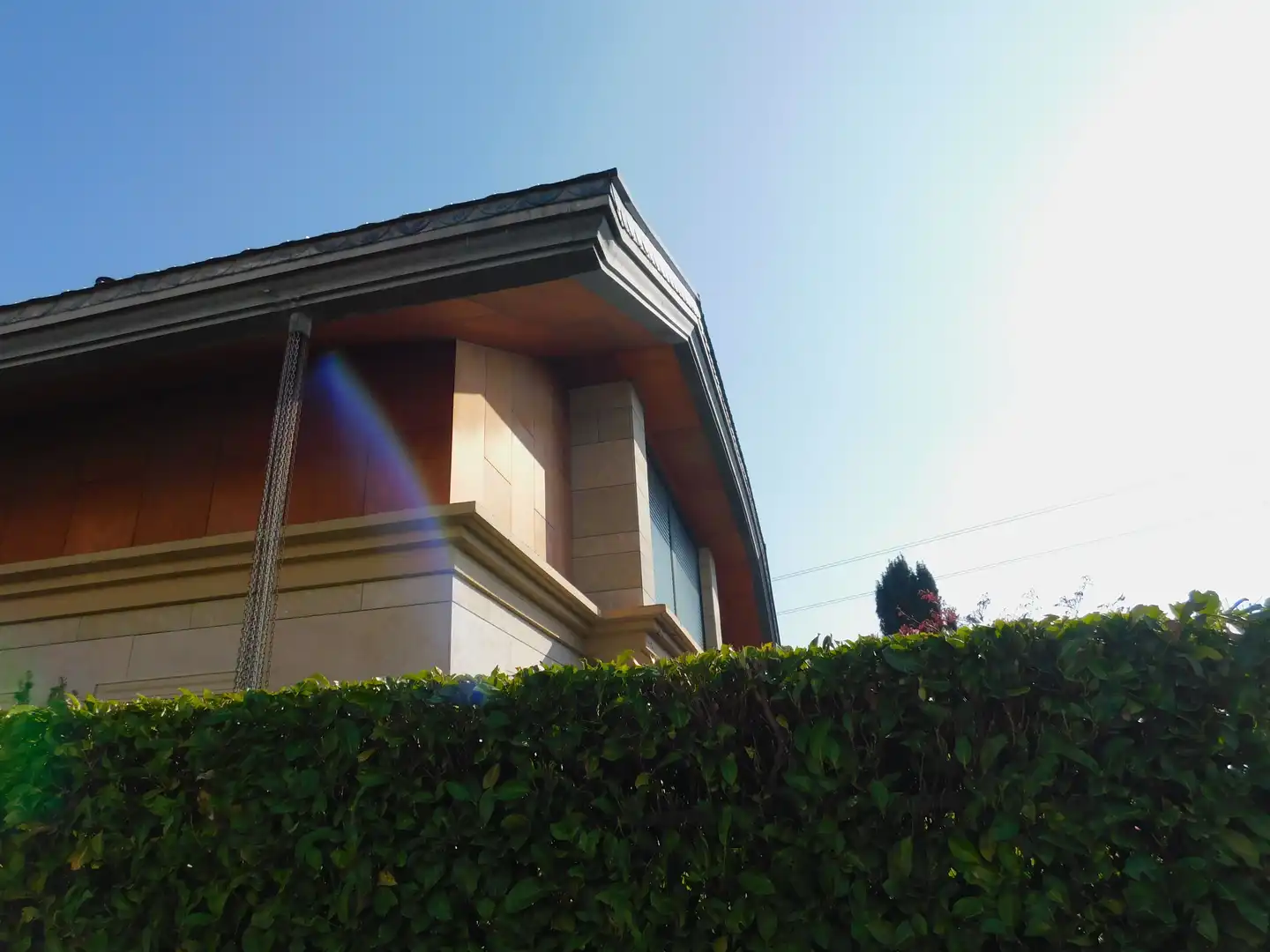 Vista exterior de Casa o chalet en venta en Zizur Mayor / Zizur Nagusia con Calefacción, Jardín privado y Terraza