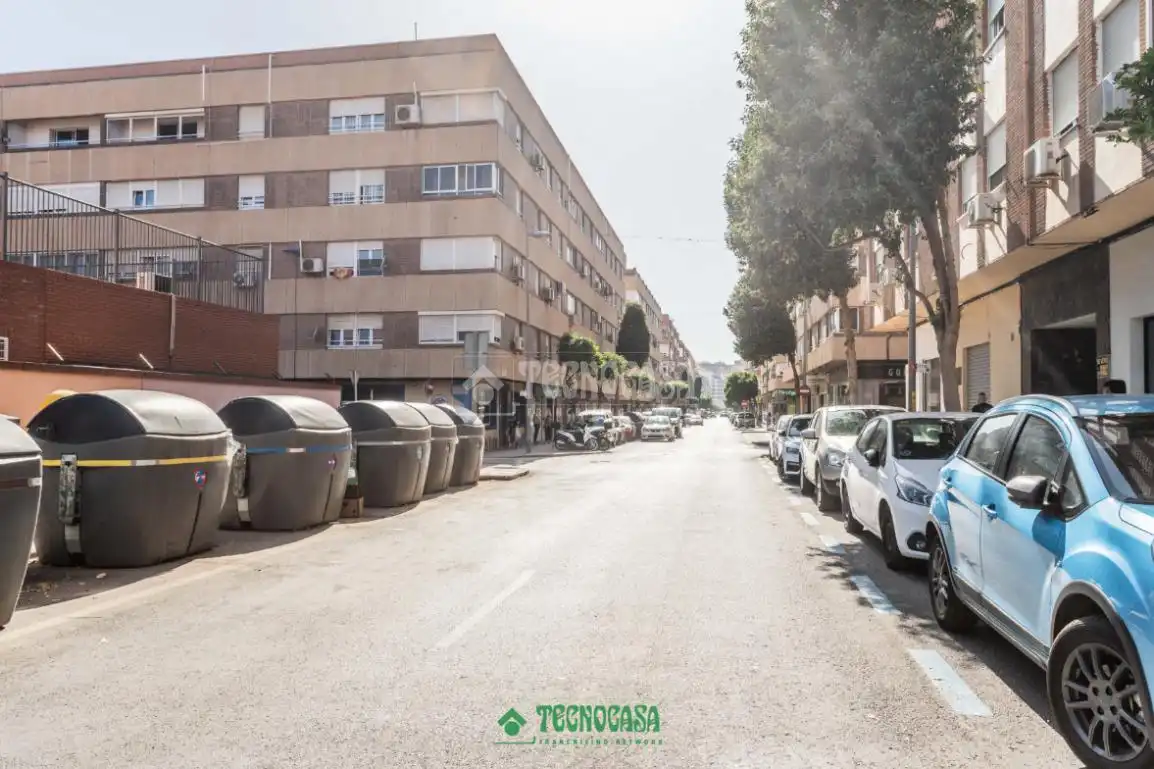 Exterior view of Flat for sale in Almería  with Air Conditioner