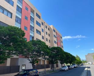 Exterior view of Flat to rent in Ávila Capital  with Heating, Terrace and Furnished