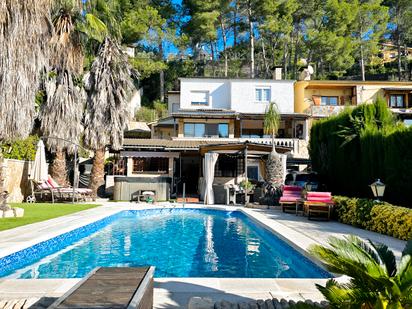 Jardí de Casa o xalet de lloguer amb opció a compra en Pallejà amb Aire condicionat, Terrassa i Piscina