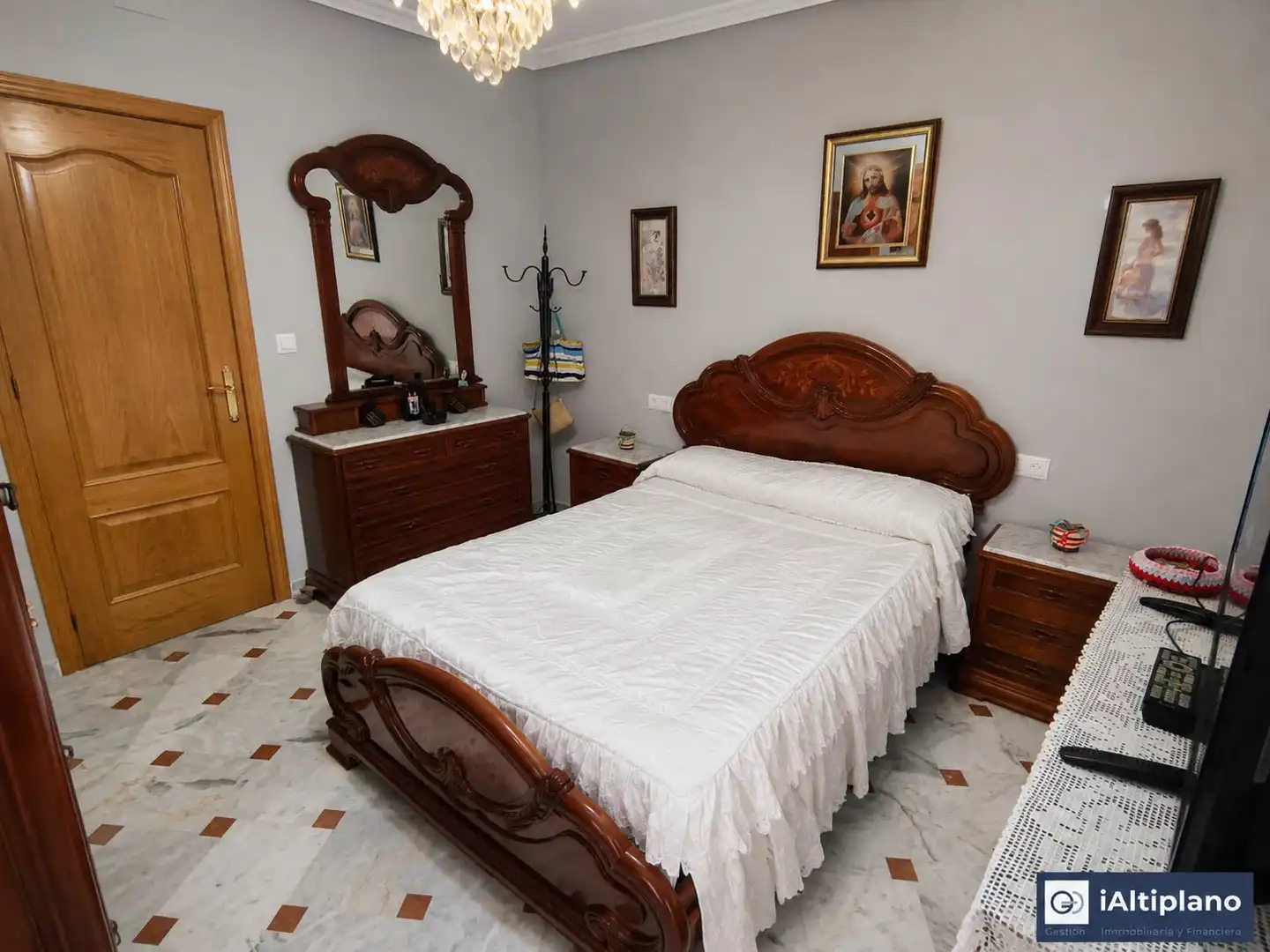 Bedroom of Flat for sale in Baza  with Heating and Furnished