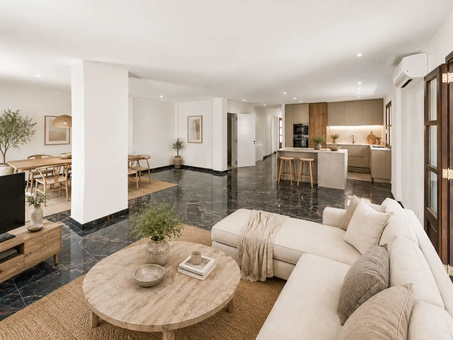 Sala d'estar de Apartament en venda en Felanitx amb Aire condicionat, Calefacció i Terrassa