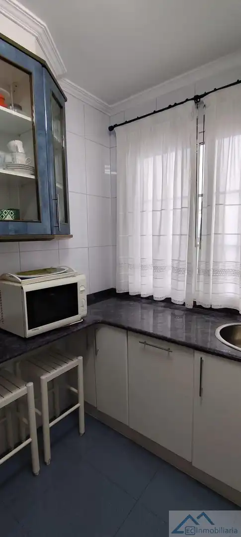 Kitchen of Flat for sale in Santander  with Parquet flooring