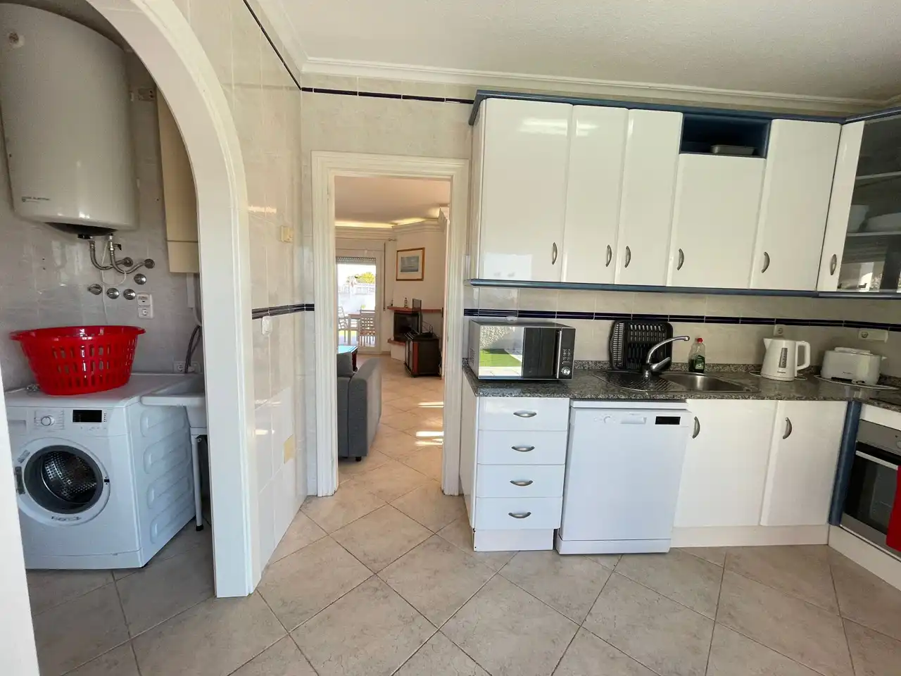 Cocina de Casa o chalet en venta en La Manga del Mar Menor con Aire acondicionado, Calefacción y Jardín privado