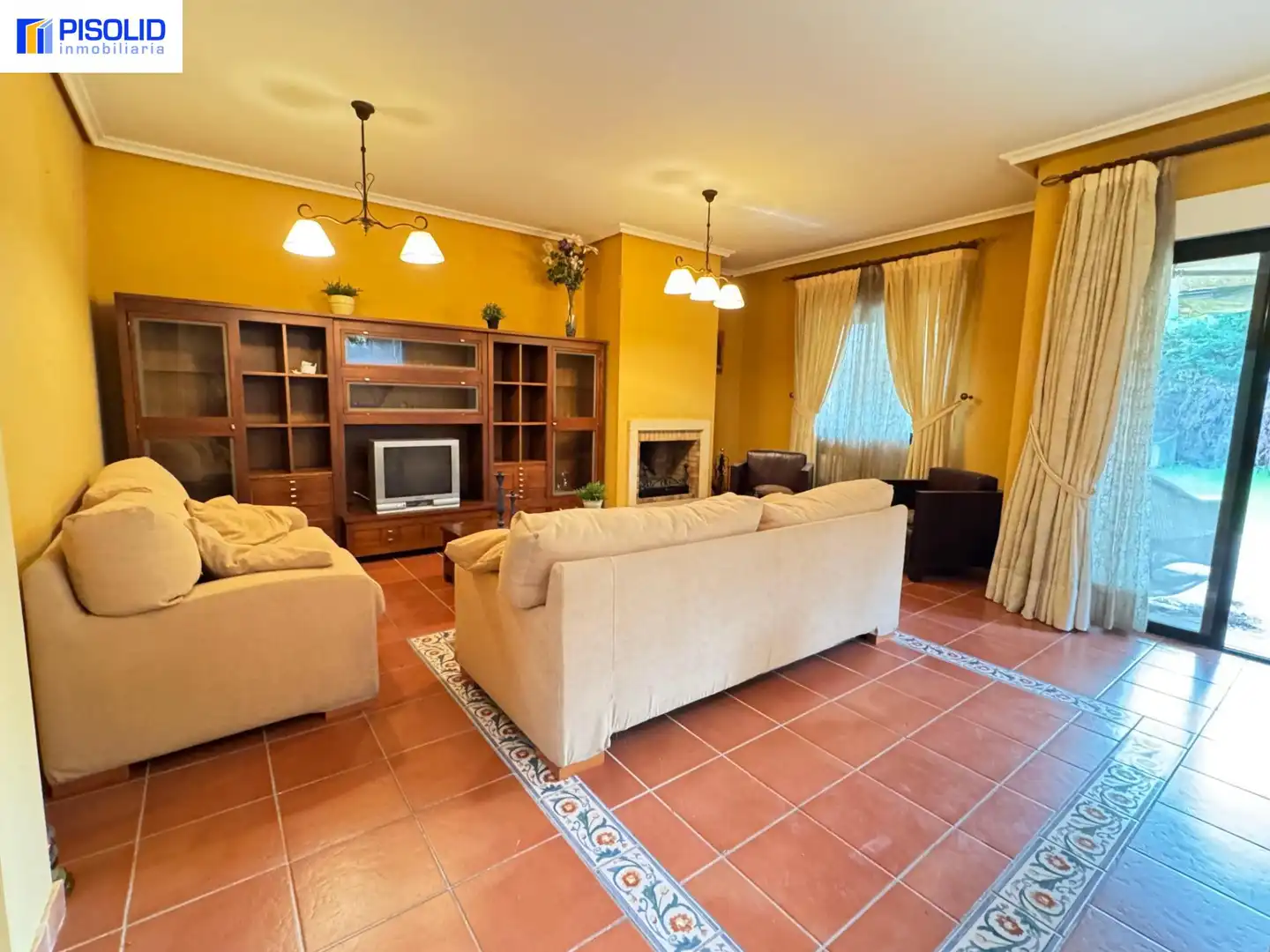 Sala d'estar de Casa adosada en venda en Tordesillas