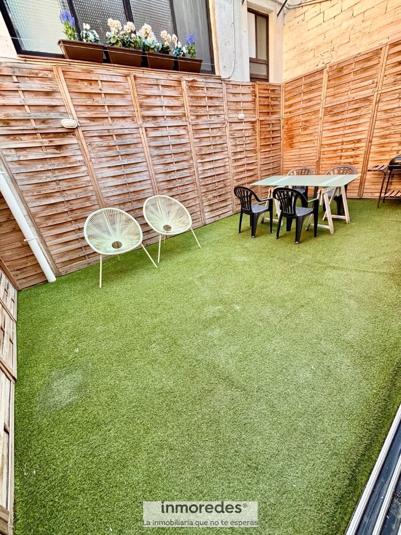 Terrace of Flat for sale in  Barcelona Capital  with Air Conditioner, Heating and Private garden