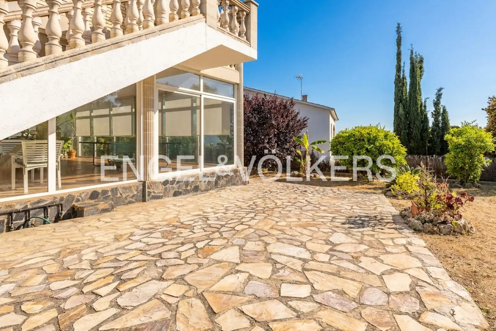 Terrace of Houses for sale in Sant Cebrià de Vallalta  with Heating, Private garden and Balcony