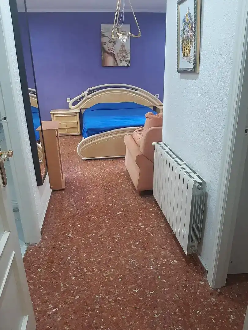 Dormitori de Apartament de lloguer en  Valencia Capital amb Aire condicionat