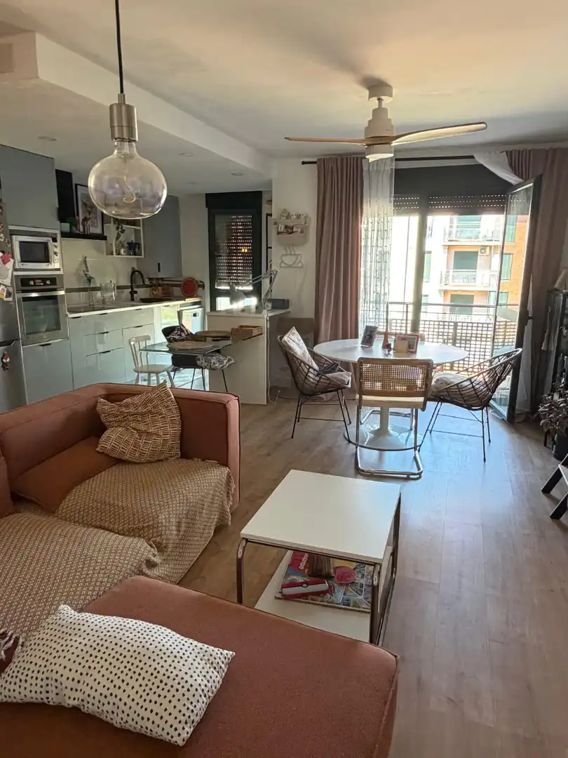Sala de estar de Piso en venta en Arroyo de la Encomienda con Calefacción, Parquet y Terraza