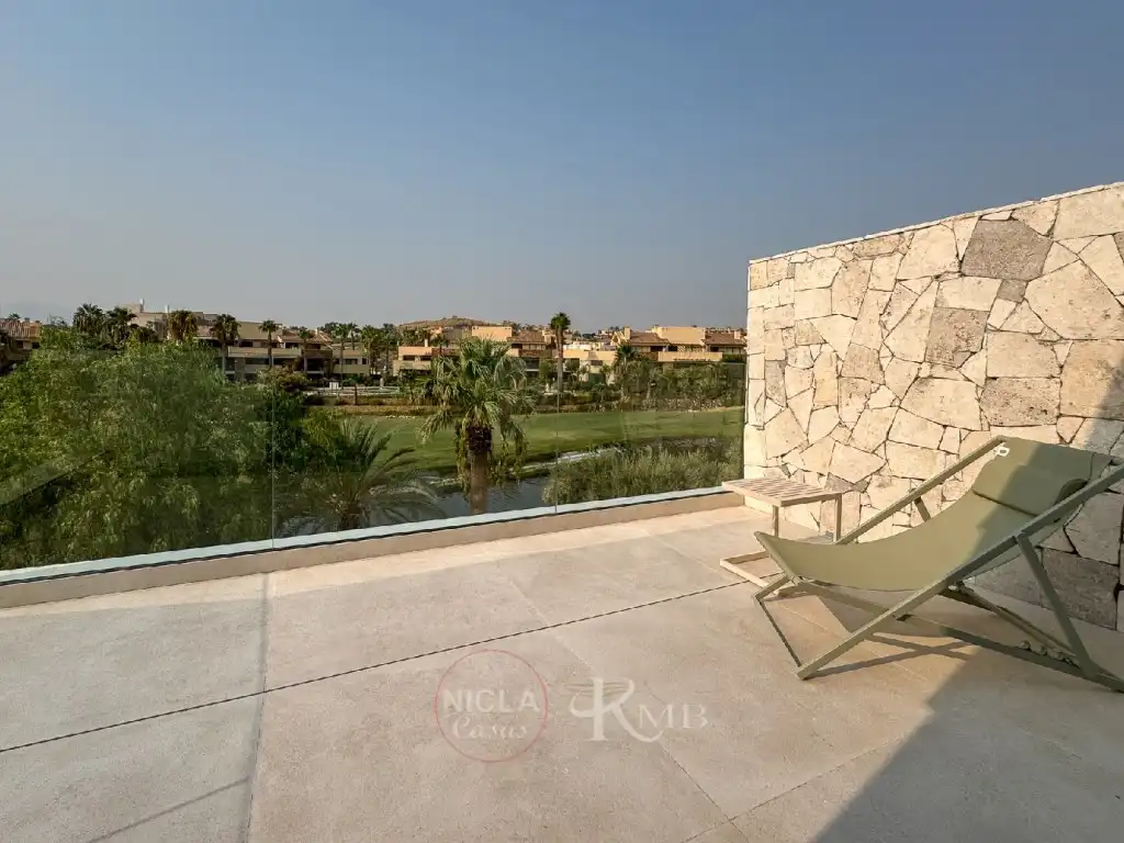 Terrassa de Casa o xalet en venda en Vera amb Aire condicionat, Terrassa i Piscina