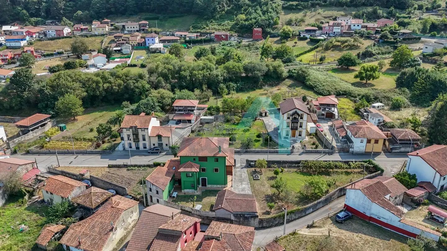 Exterior view of Houses for sale in Pravia  with Heating, Private garden and Parquet flooring
