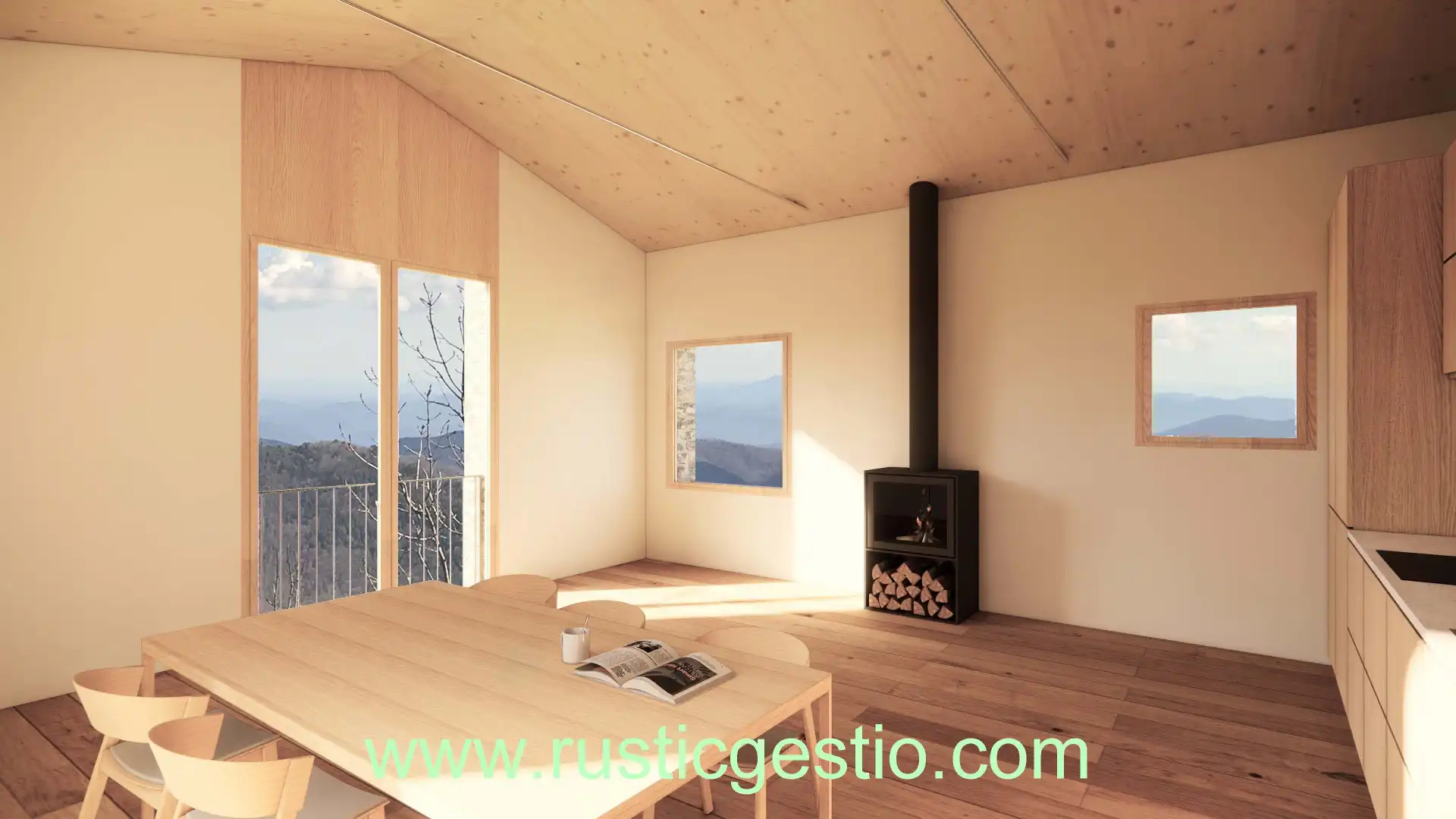 Sala de estar de Finca rústica en venta en Ogassa con Jardín privado y Terraza