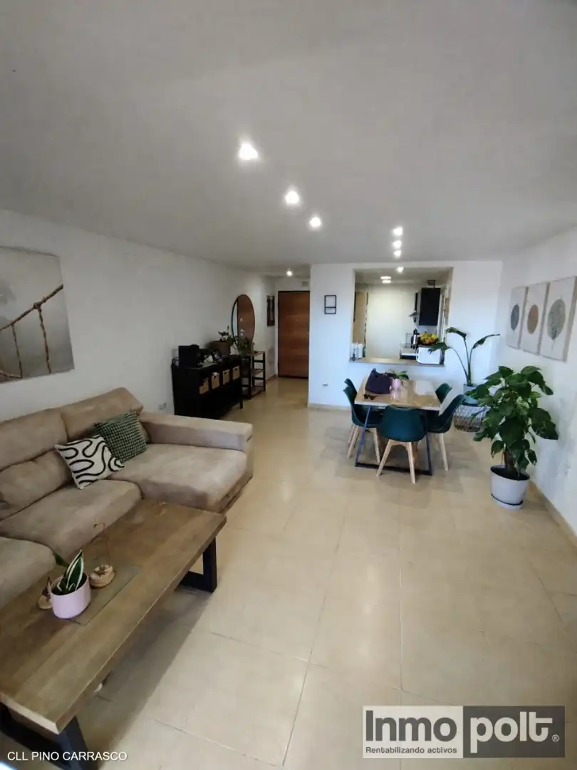 Living room of Flat for sale in Torre-Pacheco  with Air Conditioner, Terrace and Furnished