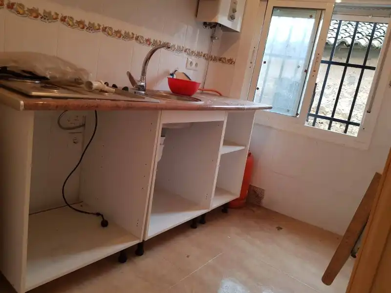 Cocina de Casa o chalet en venta en Valdeobispo con Jardín privado y Terraza
