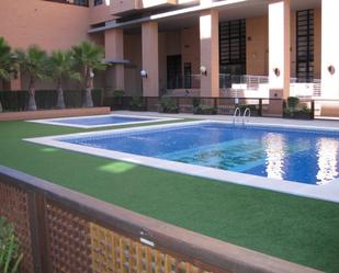Swimming pool of Flat to rent in Alicante / Alacant  with Air Conditioner, Heating and Private garden