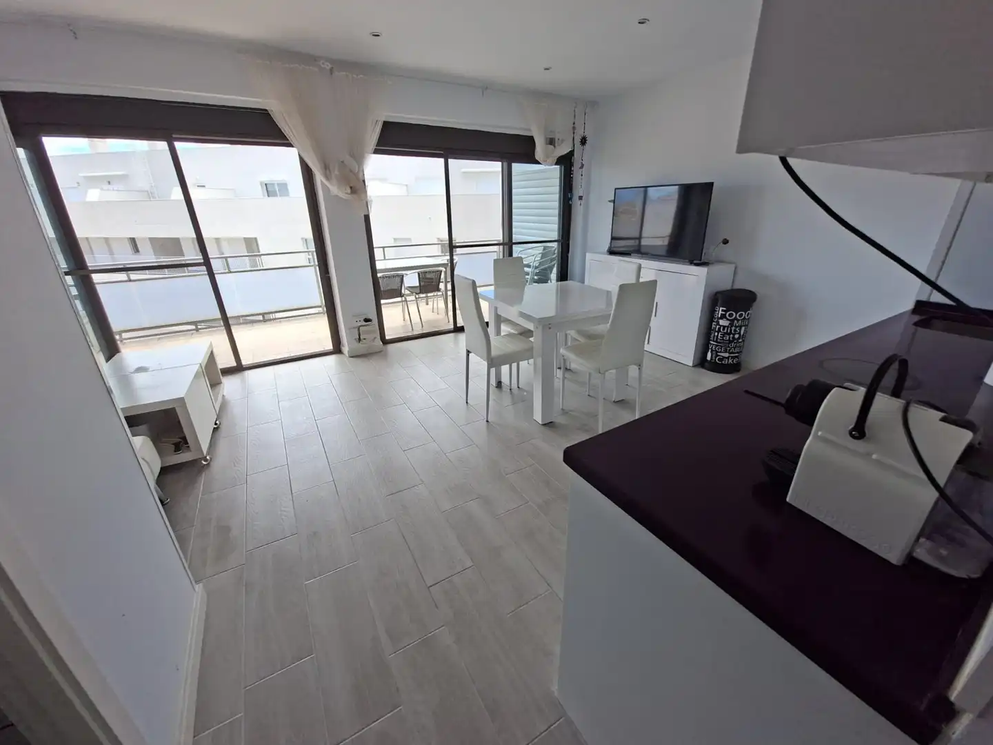 Dining room of Apartments for sale in Alcalà de Xivert  with Air Conditioner, Heating and Furnished