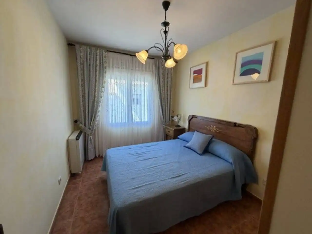 Bedroom of Flat for rent in Buitrago del Lozoya  with Heating and Furnished