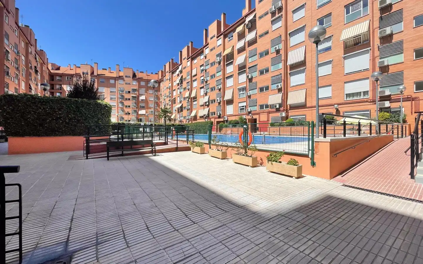 Terrace of Attic for rent in Madrid  with Air Conditioner, Heating and Parquet flooring