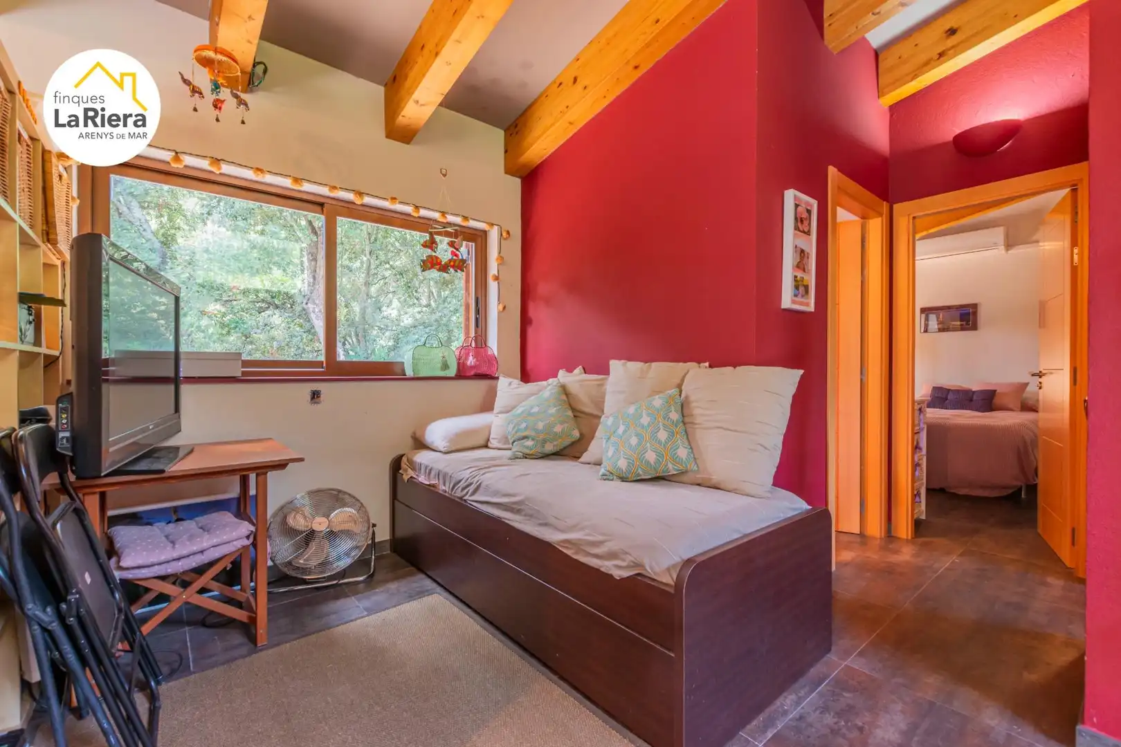 Bedroom of Houses for sale in Arenys de Munt  with Air Conditioner, Heating and Private garden