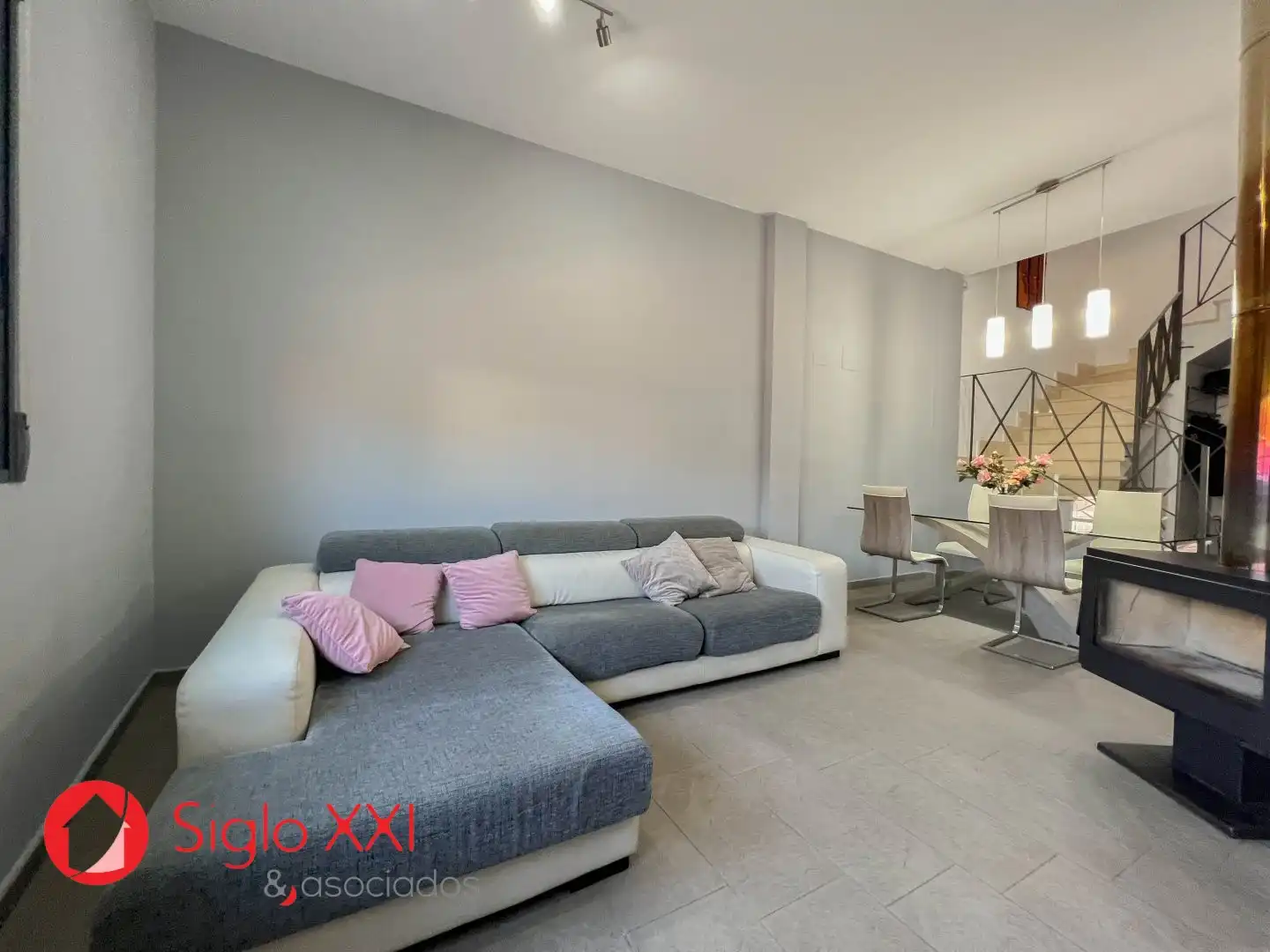 Living room of Houses for sale in Les Alqueries / Alquerías del Niño Perdido  with Private garden, Terrace and Balcony