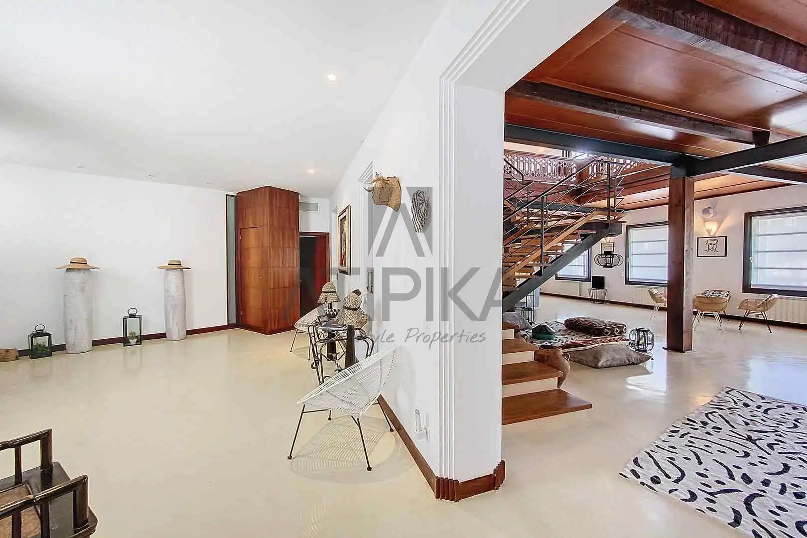 Sala d'estar de Casa o xalet en venda en Maó - Mahón amb Aire condicionat, Terrassa i Piscina
