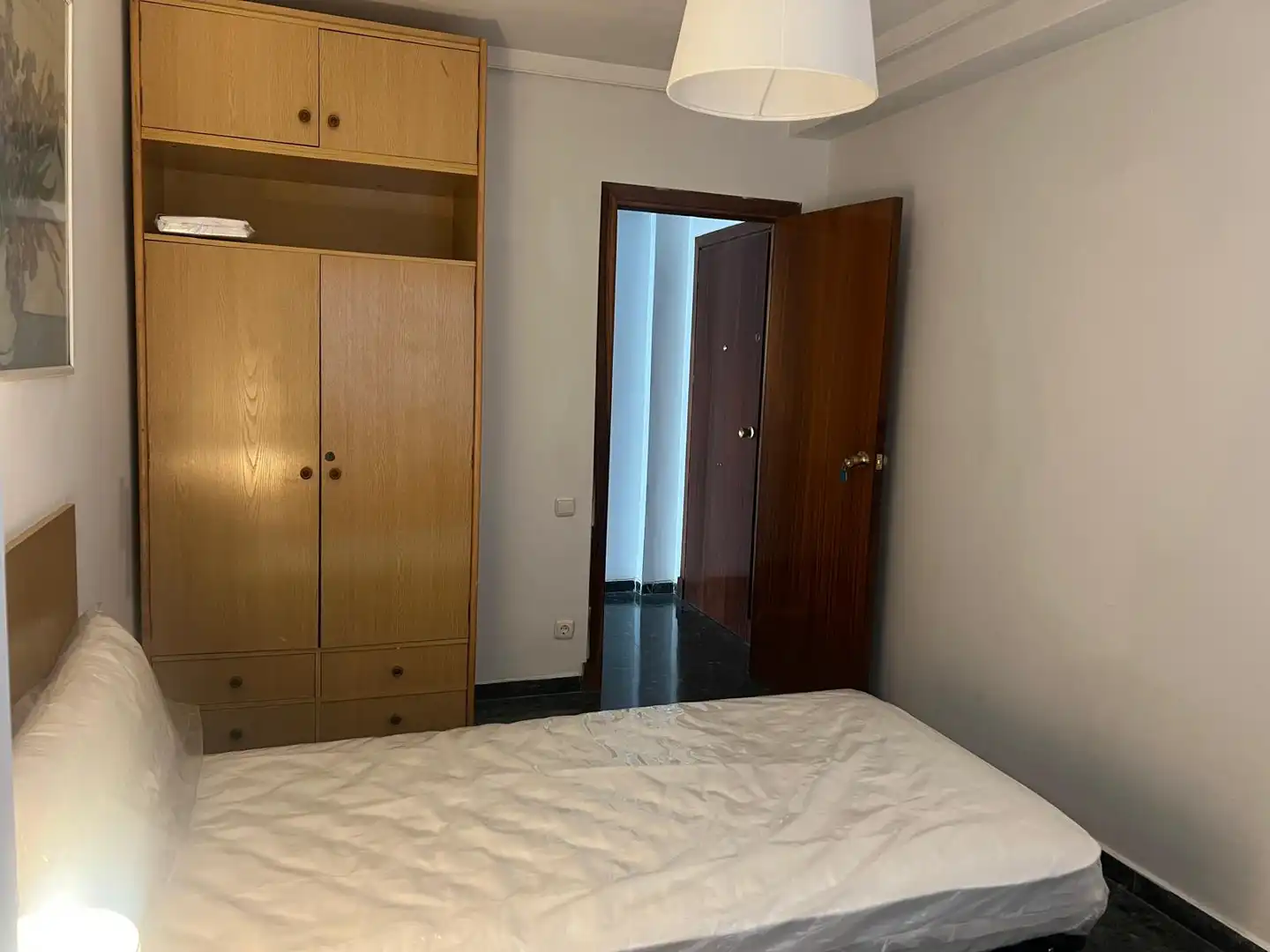 Bedroom of Flat for rent in Zaragoza  with Heating, Furnished and Oven