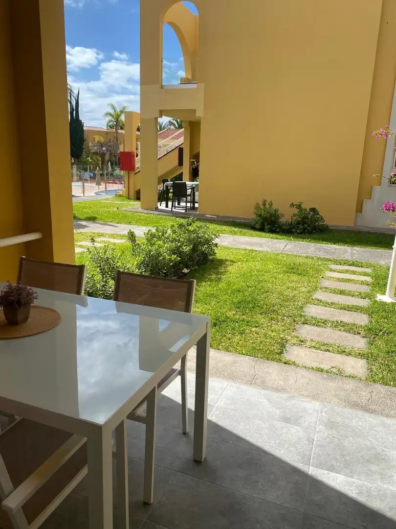 Terraza de Apartamento de alquiler en San Bartolomé de Tirajana con Jardín privado, Terraza y Trastero