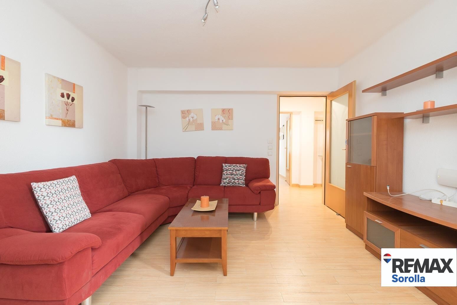 Wohnzimmer von Wohnung zum Verkauf in  Valencia Capital mit Terrasse, Möbliert und Balkon