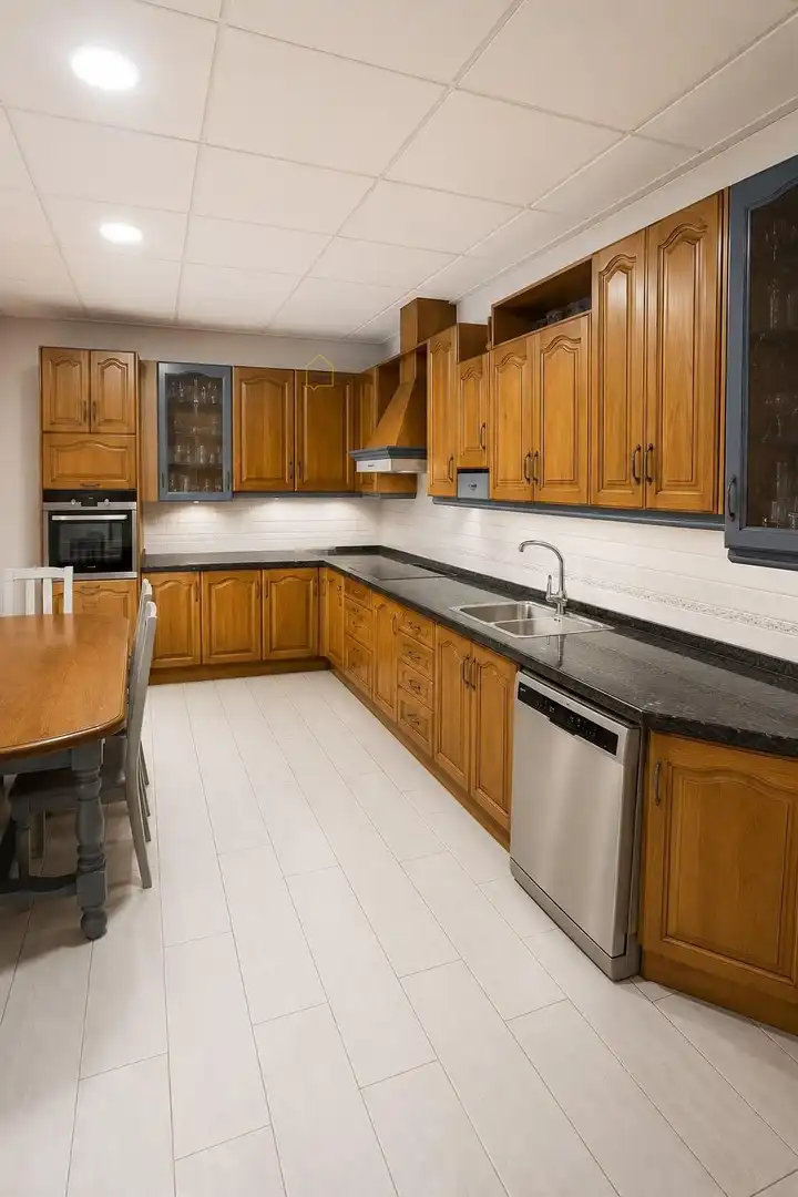 Cocina de Casa adosada en venta en Lorca con Aire acondicionado, Terraza y Trastero