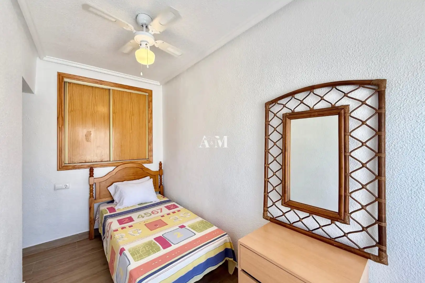 Bedroom of Detached homes for rent in Santa Pola  with Air Conditioner, Heating and Private garden