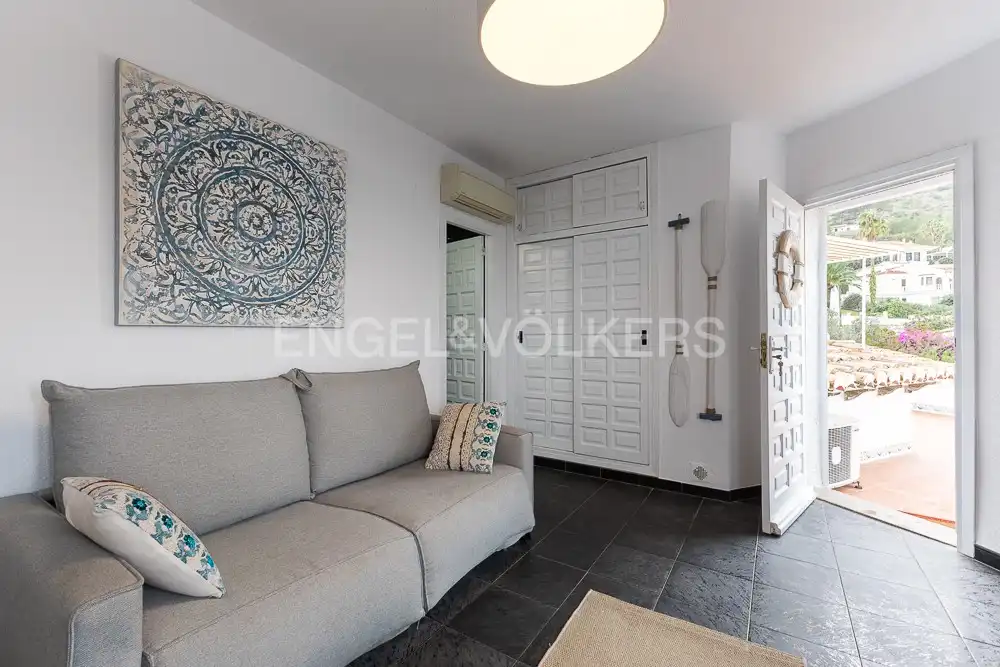 Living room of Houses for sale in Dénia  with Air Conditioner, Heating and Private garden