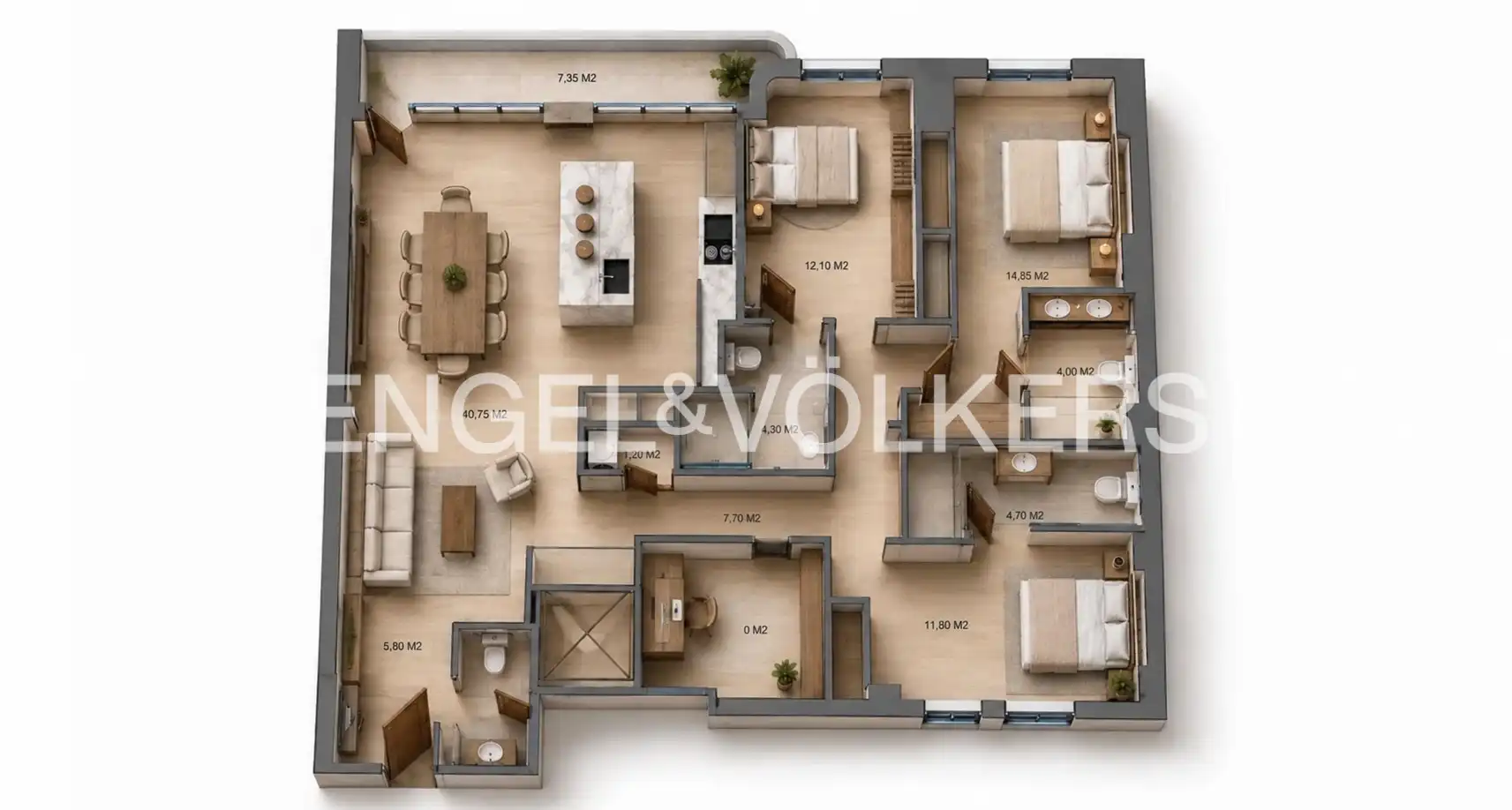 Appartamento con terrazza in vendita a Barrio de Salamanca, imagen 36