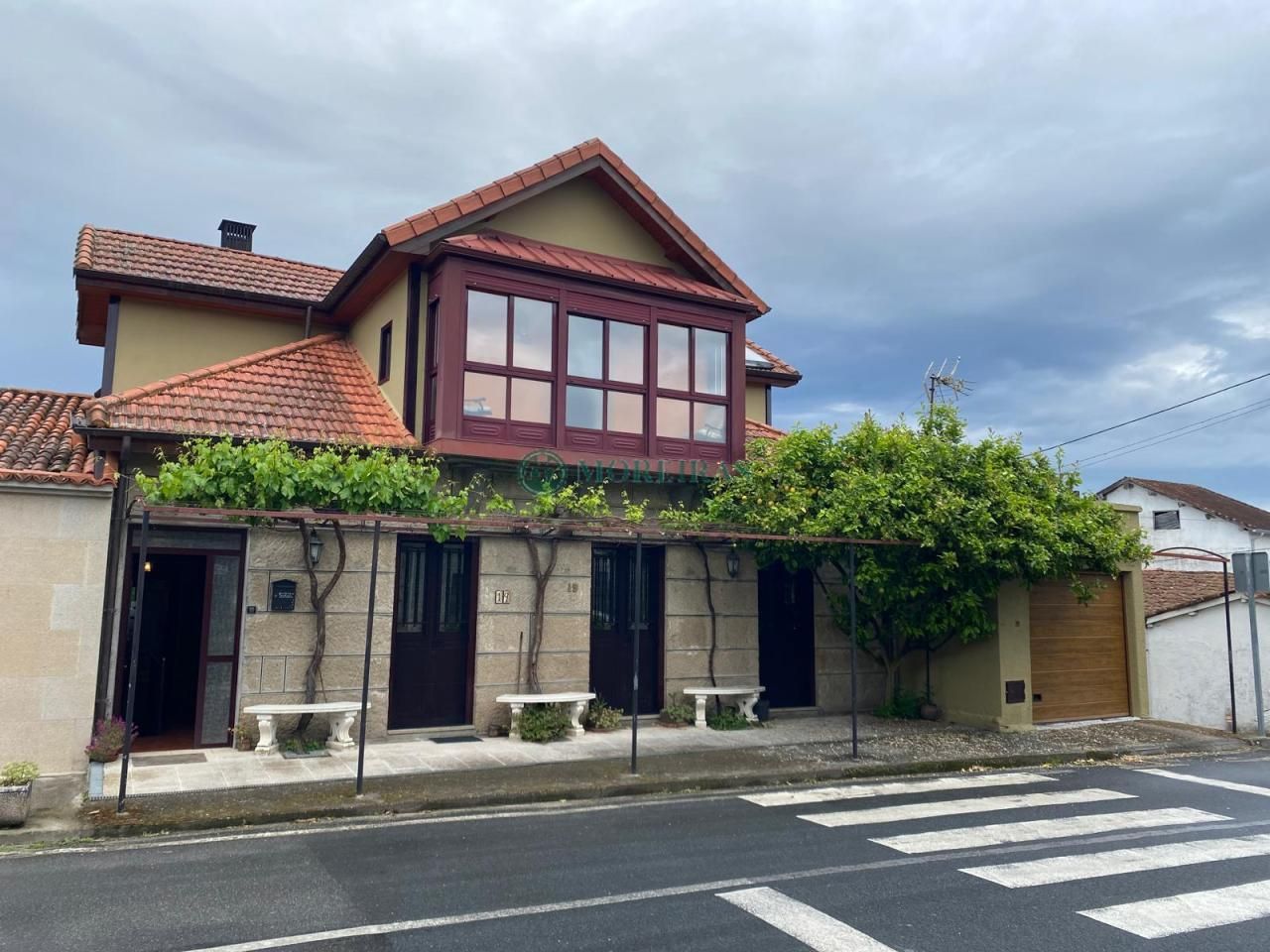 Exterior view of Single-family semi-detached for sale in Coles  with Heating, Private garden and Furnished