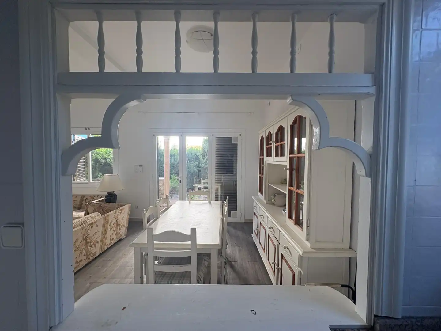 Dining room of Detached homes for sale in Cambrils  with Air Conditioner, Private garden and Parquet flooring