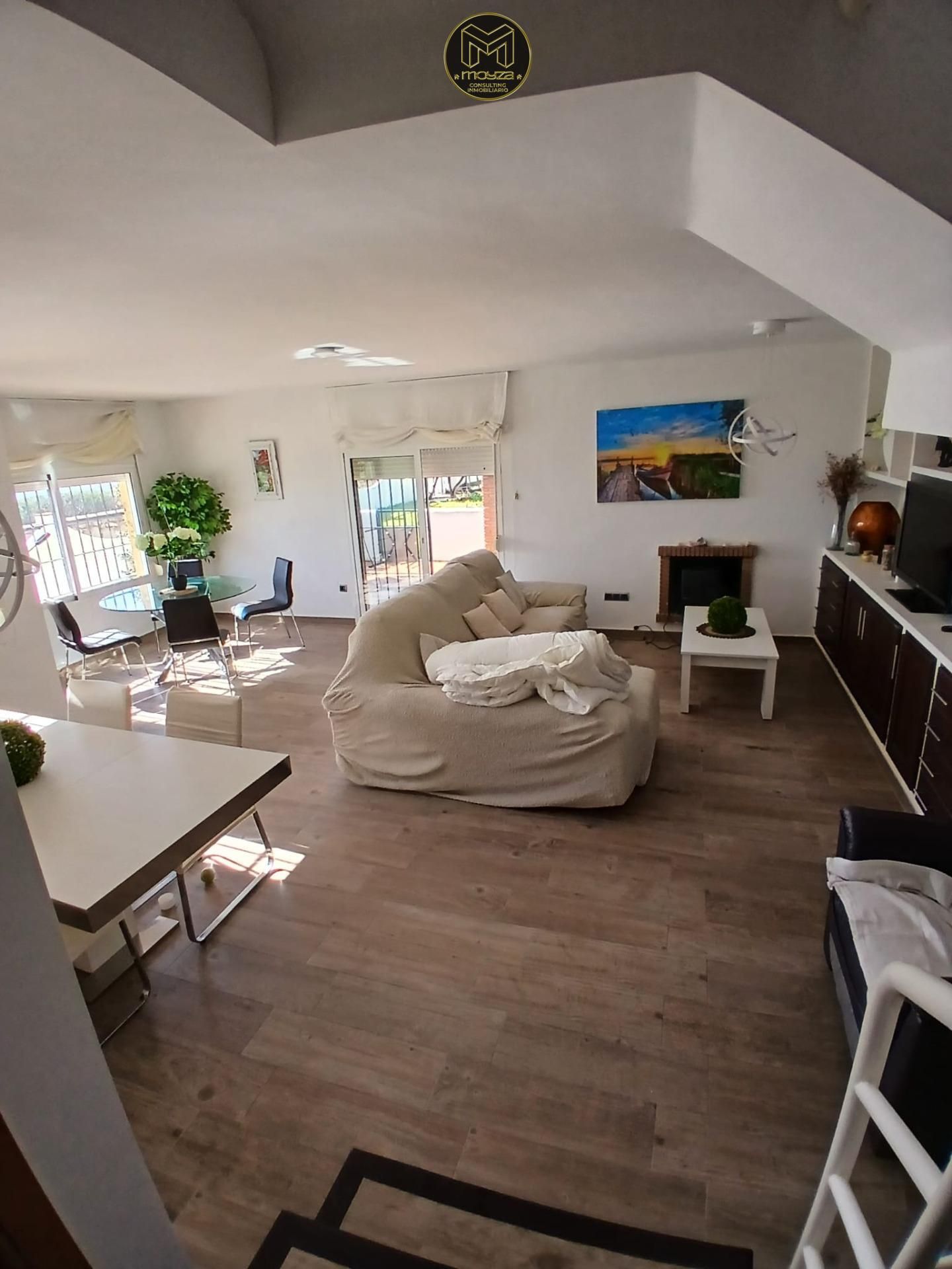 Sala de estar de Casa adosada de alquiler en Casares