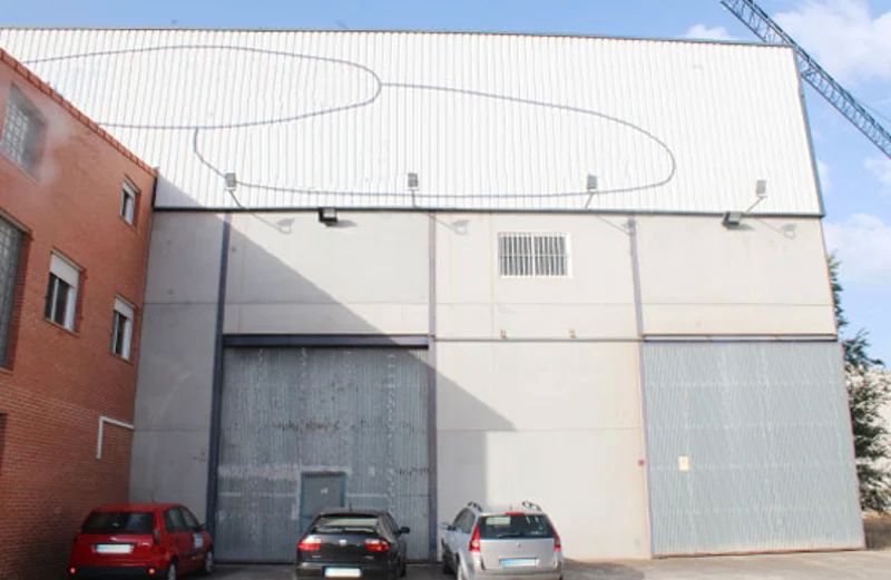 Außenansicht von Fabrikhallen zum verkauf in Cobeja