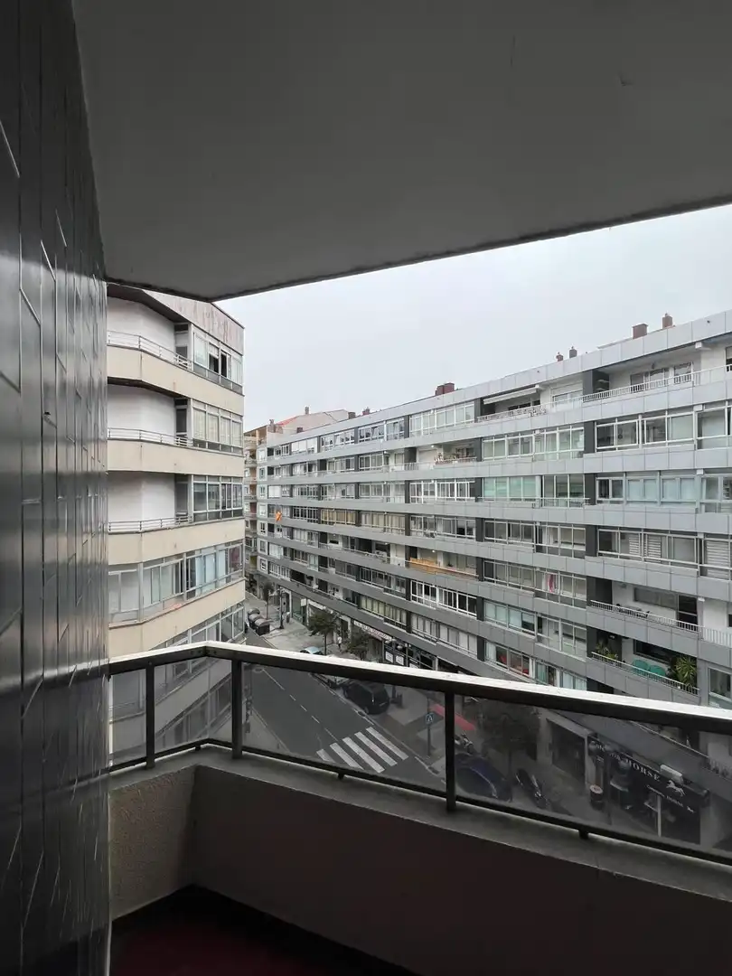 Exterior view of Flat for rent in Vigo   with Furnished and Balcony