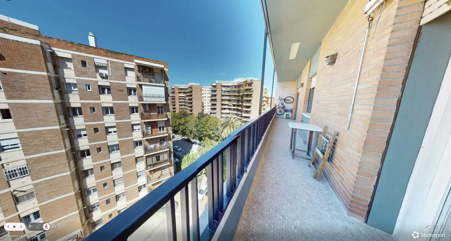 Balcony of Flat for sale in Sevilla  with Air Conditioner, Terrace and Storage room