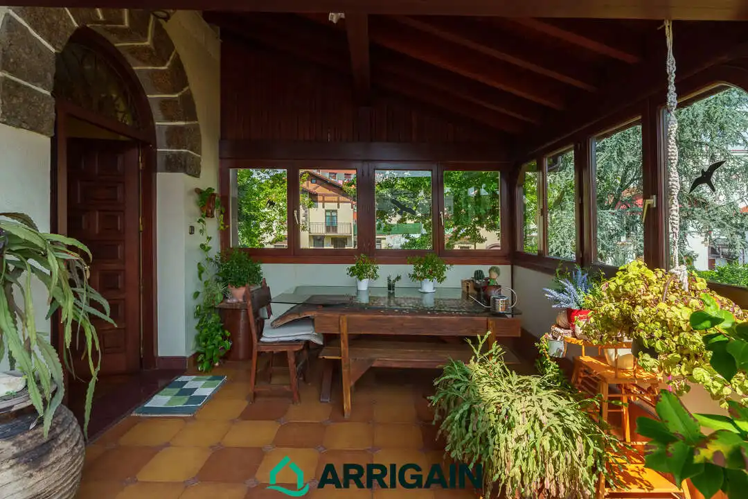 Jardín de Casa o chalet en venta en Irun  con Calefacción, Jardín privado y Terraza