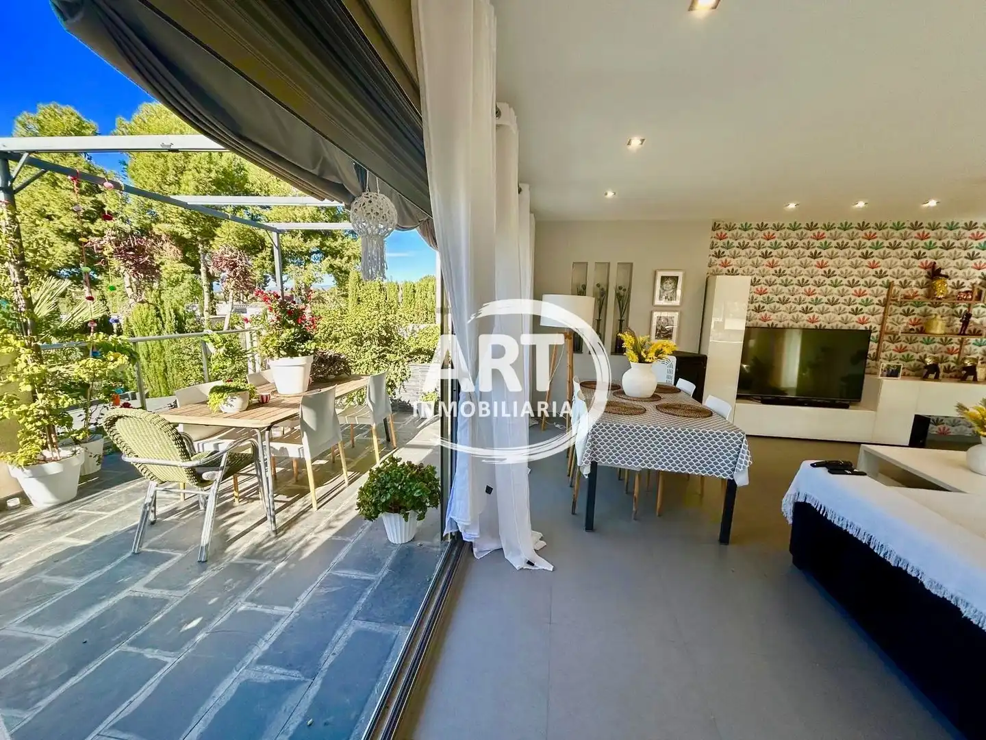 Jardín de Casa o chalet en venta en Llíria con Aire acondicionado, Calefacción y Jardín privado