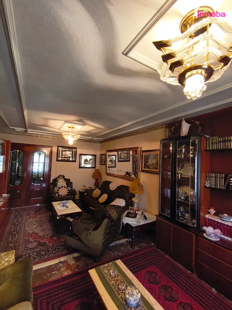 Sala de estar de Piso en venta en Aranda de Duero con Calefacción, Parquet y Trastero