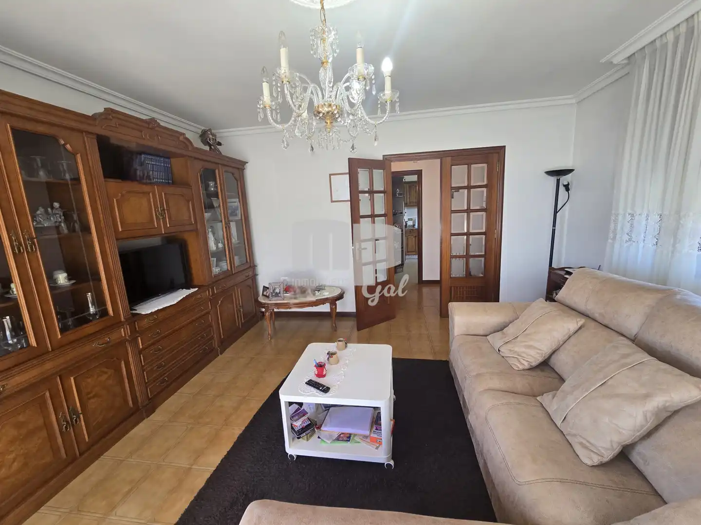 Sala de estar de Casa o chalet en venta en Mos con Jardín privado y Terraza