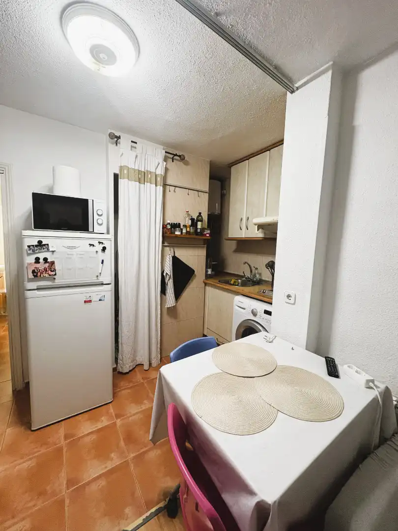 Kitchen of Flat for rent in Madrid  with Heating and Furnished
